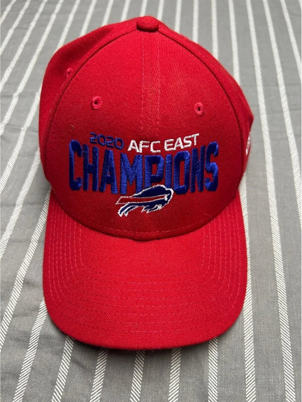 Buffalo Bills 2020 AFC East Champions Red New Era Hat